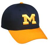 OC Sports College Michigan Wolverines Baseball Cap OC Sports College Michigan Wolverines Baseball Cap