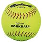Markwort Official 6.5" Corkballs White/Yellow