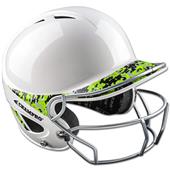 Two-Tone Gem Gloss Batting Helmet w/Facemask Two-Tone Gem Gloss Batting Helmet w/Facemask