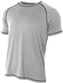 A4 Adult Raglan with Flatlock Stitching T-Shirt A4 Adult Raglan with Flatlock Stitching T-Shirt