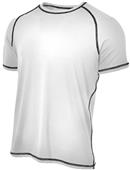 A4 Adult Raglan with Flatlock Stitching T-Shirt A4 Adult Raglan with Flatlock Stitching T-Shirt