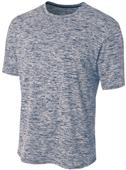 A4 Adult Polyester Space Dye Tech Shirt A4 Adult Polyester Space Dye Tech Shirt