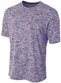 A4 Adult Polyester Space Dye Tech Shirt A4 Adult Polyester Space Dye Tech Shirt