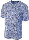 A4 Adult Polyester Space Dye Tech Shirt A4 Adult Polyester Space Dye Tech Shirt