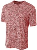 A4 Adult Polyester Space Dye Tech Shirt A4 Adult Polyester Space Dye Tech Shirt