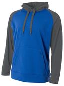 A4 Adult/Youth Color Block Tech Fleece Hoodie CO A4 Adult/Youth Color Block Tech Fleece Hoodie CO