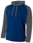 A4 Adult/Youth Color Block Tech Fleece Hoodie A4 Adult/Youth Color Block Tech Fleece Hoodie