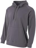 A4 Adult Solid Tech Fleece Pullover Hoodie