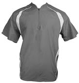 A4 Polyester 1/4 Zip Baseball Batting Jacket A4 Polyester 1/4 Zip Baseball Batting Jacket