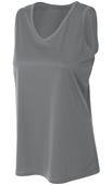 A4 Women's Polyester Athletic Tank Shirt A4 Women's Polyester Athletic Tank Shirt