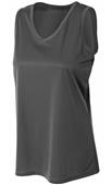 A4 Women's Polyester Athletic Tank Shirt A4 Women's Polyester Athletic Tank Shirt