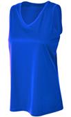 A4 Women's Polyester Athletic Tank Shirt A4 Women's Polyester Athletic Tank Shirt