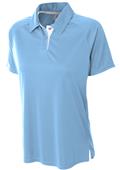 A4 Women's Polyester Contrast Polo Shirt A4 Women's Polyester Contrast Polo Shirt