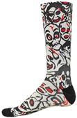 Red Lion Zombie Sublimated Print Crew Socks Red Lion Zombie Sublimated Print Crew Socks