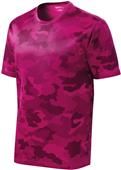 Sport-Tek Adult/Youth CamoHex Short Sleeve Tee