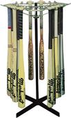 Markwort Revolving Display Baseball Bat Racks Markwort Revolving Display Baseball Bat Racks