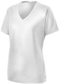 Sport-Tek Ladies' PosiCharge RacerMesh V-Neck Tee