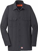 Red Kap Adult Long Sleeve Solid Ripstop Shirt