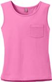 District Juniors Vintage Wash Muscle Tank Top
