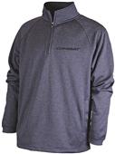 Combat Mens Combat Quarter Zip Baseball Sweatshirt