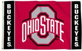 BSI Products NCAA Ohio State Buckeyes 3' x 5' Flag BSI Products NCAA Ohio State Buckeyes 3' x 5' Flag