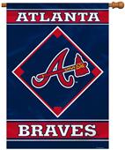 MLB Atlanta Braves 28" x 40" House Banner MLB Atlanta Braves 28" x 40" House Banner
