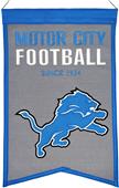 Winning Streak NFL Detroit Lions Franchise Banner Winning Streak NFL Detroit Lions Franchise Banner
