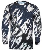 Badger Sport Adult Tie Dri Long Sleeve Tee Shirt