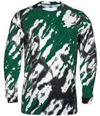 Badger Sport Adult Tie Dri Long Sleeve Tee Shirt Badger Sport Adult Tie Dri Long Sleeve Tee Shirt