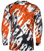 Badger Sport Adult Tie Dri Long Sleeve Tee Shirt Badger Sport Adult Tie Dri Long Sleeve Tee Shirt