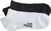 Code Happy Womens 2PK Cloud Nine Low Cut Socks