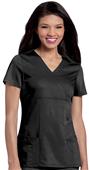 Urbane Women's Ashley Mock Wrap Scrub Top