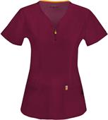 Code Happy Womens Bliss V-Neck Scrub Tops Code Happy Womens Bliss V-Neck Scrub Tops