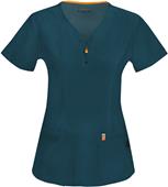 Code Happy Womens Bliss V-Neck Scrub Tops Code Happy Womens Bliss V-Neck Scrub Tops