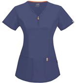 Code Happy Womens Bliss V-Neck Scrub Tops Code Happy Womens Bliss V-Neck Scrub Tops