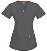 Code Happy Womens Bliss V-Neck Scrub Tops Code Happy Womens Bliss V-Neck Scrub Tops