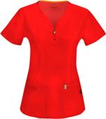 Code Happy Womens Bliss V-Neck Scrub Tops Code Happy Womens Bliss V-Neck Scrub Tops