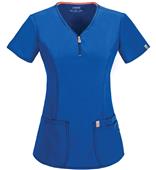 Code Happy Womens Bliss V-Neck Scrub Tops Code Happy Womens Bliss V-Neck Scrub Tops