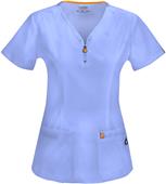 Code Happy Womens Bliss V-Neck Scrub Tops Code Happy Womens Bliss V-Neck Scrub Tops
