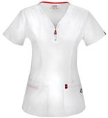 Code Happy Womens Bliss V-Neck Scrub Tops Code Happy Womens Bliss V-Neck Scrub Tops