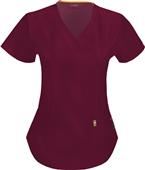 Code Happy Womens Bliss Mock Wrap Scrub Tops Code Happy Womens Bliss Mock Wrap Scrub Tops