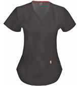 Code Happy Womens Bliss Mock Wrap Scrub Tops Code Happy Womens Bliss Mock Wrap Scrub Tops