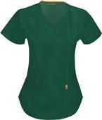 Code Happy Womens Bliss Mock Wrap Scrub Tops Code Happy Womens Bliss Mock Wrap Scrub Tops