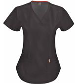 Code Happy Womens Bliss Mock Wrap Scrub Tops AB Code Happy Womens Bliss Mock Wrap Scrub Tops AB