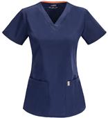 Code Happy Womens Bliss Fit V-Neck Scrub Tops Code Happy Womens Bliss Fit V-Neck Scrub Tops