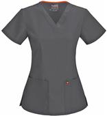 Code Happy Womens Bliss Fit V-Neck Scrub Tops Code Happy Womens Bliss Fit V-Neck Scrub Tops
