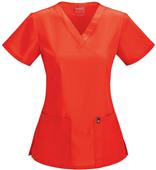 Code Happy Womens Bliss Fit V-Neck Scrub Tops Code Happy Womens Bliss Fit V-Neck Scrub Tops