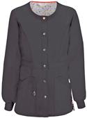 Code Happy Bliss Womens Snap Front Scrub Jacket Code Happy Bliss Womens Snap Front Scrub Jacket