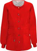 Code Happy Bliss Womens Snap Front Scrub Jacket Code Happy Bliss Womens Snap Front Scrub Jacket