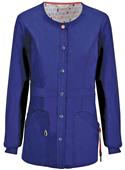 Code Happy Bliss Women Snap Front Scrub Jacket AB Code Happy Bliss Women Snap Front Scrub Jacket AB